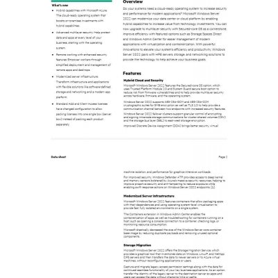 HP MS WS22 16C DC OEM CZ/ENG SW P46123-021 – Zboží Živě