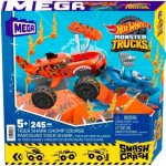 MEGA BLOKS Mega Construx Hot Wheels Monster Trucks srážka s Tiger Shark – Zboží Mobilmania