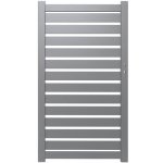 Plotová vstupní hliníková branka - štěrbinová do zdiva 100 x 180 cm – Hledejceny.cz