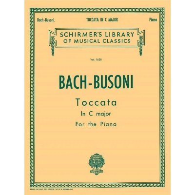 J.S. Bach-F. Busoni: Toccata in C noty na klavír