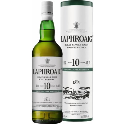 Laphroaig 10y Cask Strength Batch 013 57,9% 0,7 l (tuba) – Hledejceny.cz