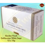 Garden Fresh indické vonné tyčinky Californian White sage 15 g – Sleviste.cz