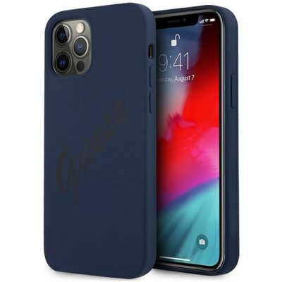 Pouzdro Guess Vintage silikon iPhone 12 Pro Max – Zboží Mobilmania