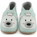 Lait et Miel Kožené capáčky s medvědím králem Modrá – Zboží Mobilmania