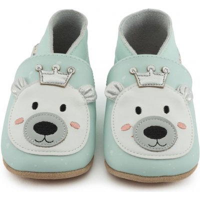 Lait et Miel Kožené capáčky s medvědím králem Modrá – Zboží Mobilmania