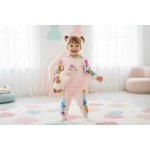 Dětská souprava BE HAPPY růžová – Zboží Dáma
