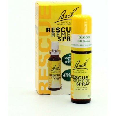 Bach Original Flower Remedies Krizová esence ve spreji Rescue Remedy 20 ml – Hledejceny.cz