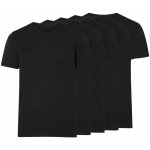 esmara Men pánské triko 5 ks černá – Zboží Dáma