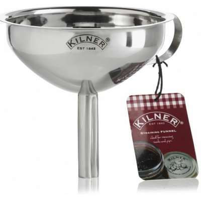 KILNER nerezový trychtýř se sítkem 13x11,5cm 0025.411 – Sleviste.cz