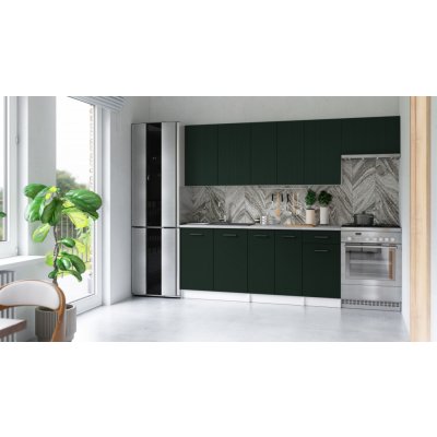 FRONTI Kuchyňská linka ALIMOS 240cm Green – Zboží Dáma