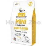 Brit Care Mini Grain-free Hair & Skin Salmon & Herring 2 kg – Zboží Dáma