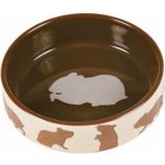 Trixie Keramická miska s motivem křečka 80 ml 8 cm – Zboží Dáma