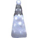 Deuba® LED akrylová figurka vánoční Santa Claus – Hledejceny.cz
