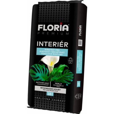 FLORIA Substrát pro interiér BLACK 18 l – Hledejceny.cz