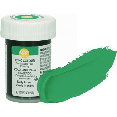 Gelové barvy Wilton Kelly Green zelená) Wilton – Zboží Dáma
