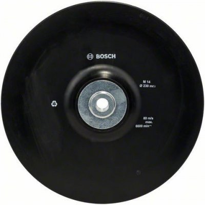 Bosch - Opěrný talíř 230 mm, 6 650 ot/min