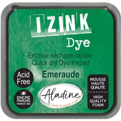 Aladine Razítkovací polštářek Izink Dye smaragdová zelená – Zbozi.Blesk.cz
