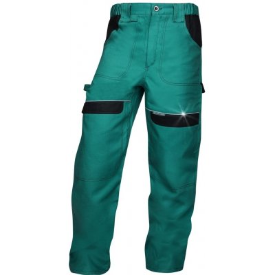Ardon H8104 Cool Trend Pracovní kalhoty do pasu zelená / černá – Zboží Mobilmania
