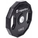 inSPORTline Herk Pogumovaný olympijský kotouč 10 kg 50mm – Zboží Mobilmania