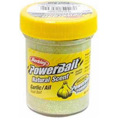 Berkley Těsto na pstruhy Power Bait Glitter Trout Bait 50 g Garlic – Zboží Mobilmania