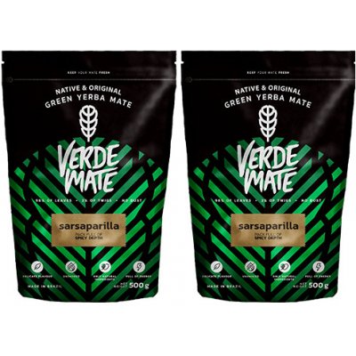 Verde Mate Green Yerba SARSAPARILLA Despalada 1 kg