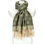 Dámská zelená teplá dlouhá zimní šála – Hledejceny.cz
