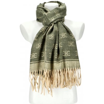 Dámská zelená teplá dlouhá zimní šála – Hledejceny.cz