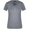 Dámská Trička JAMES NICHOLSON JN972 GREY HEATHER