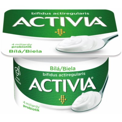 Danone Activia Bílá 120 g – Zboží Mobilmania