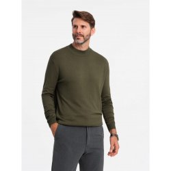 Ombre pánský svetr om-swtn-0100 khaki