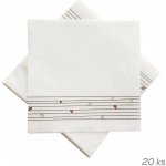 Orion UBROUSEK PAPÍR SRDÍČKA 20ks 33X33cm – Zboží Dáma