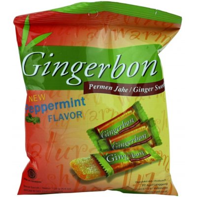 Gingerbon Zázvorové bonbony máta 125 g – Sleviste.cz