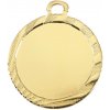 Sportovní medaile DCH Kovová medaile KMED02 3,2 cm Zlato
