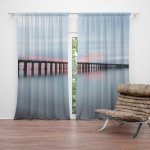 Sablio Závěs Molo s červánky: 2ks 140x250cm – Hledejceny.cz