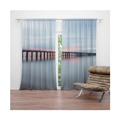 Sablio Závěs Molo s červánky: 2ks 140x250cm – Hledejceny.cz