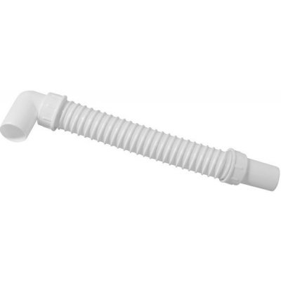 Polysan odpadní flexi-zkracovatelné dopojení, L-100 cm, koleno 40/40 mm 71725 – Sleviste.cz