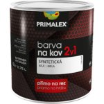 Primalex 2v1 na kov bílá 0,25l