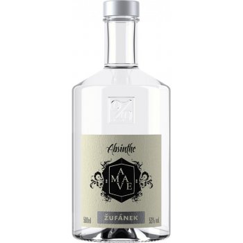 Žufánek Absinth Amave blanche 53% 0,5 l (holá láhev)