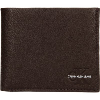 Calvin Klein pánská kožená peněženka Seba hnědá – Zboží Mobilmania