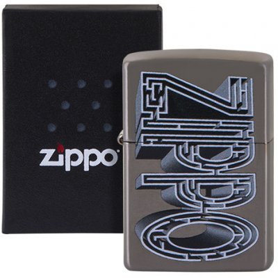 ZIPPO Black Ice Color"Zippo Labyrint" – Hledejceny.cz