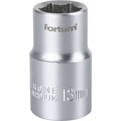 FORTUM Klíč nástrčný, 1/2', 13,0mm, L 38mm, 61CrV5, 4700413