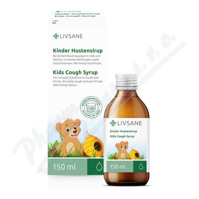 Livsane Sirup proti kašli pro děti 150 ml – Hledejceny.cz