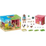 Playmobil 71308 Kohout a slepice s kuřátky – Zboží Dáma