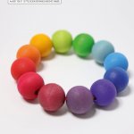 Grimm's Duhový náramek pro miminko – Zboží Mobilmania