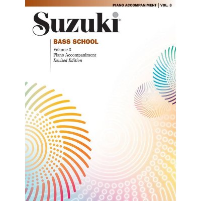 Suzuki Bass School Piano Acc., Volume 3 Revised klavír n doprovode ke kole hry na kontrabas 607538 – Zboží Mobilmania
