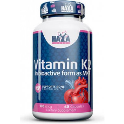 Haya Labs Vitamin K2 Mk7 100mcg 60 kapslí – Hledejceny.cz