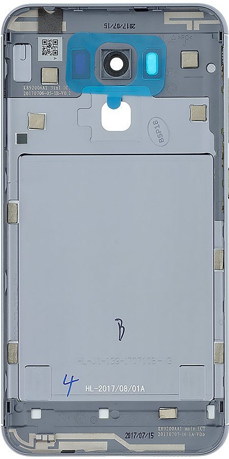 Kryt Asus Zenfone 3 Max ZC553KL zadní šedý