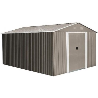 Riwall PRO RMSA 12x10 Brown 3 x 3,7 m se sedlovou střechou hnědý – Hledejceny.cz