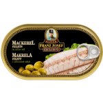 Kaiser Franz Josef Exclusive Makrela filety v olivovém oleji 170 g – Zboží Dáma