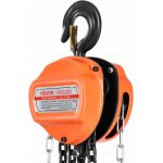 Řetězový kladkostroj nosnost 2T 3M výška zdvihu otočné háky 360° – Zboží Mobilmania